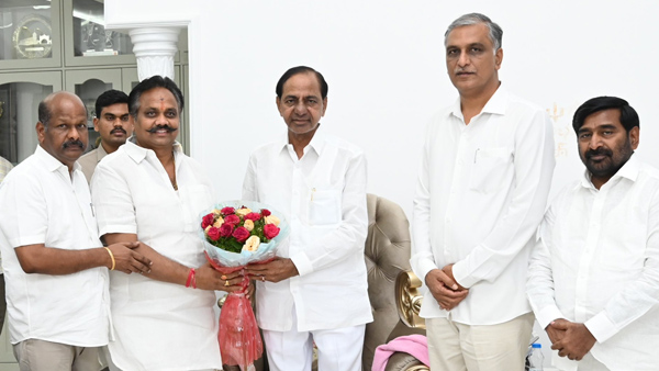 kcr announces four more brs mp candidates names