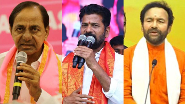 Congress BJP strategic attack on KCR at lok sabha election time hot debate in telangana