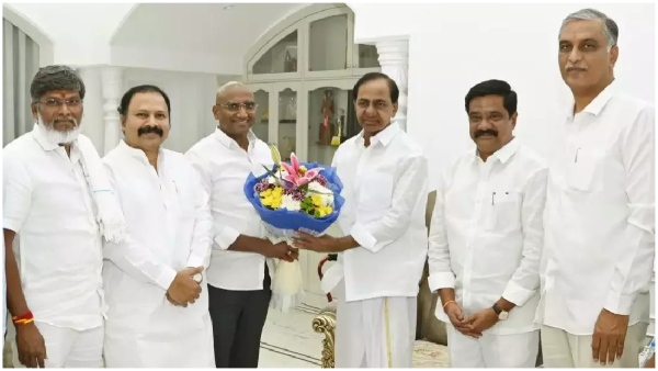 kcr image damaged with bsp alliance Interesting discussion on brs politics
