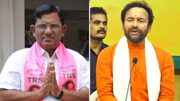 kishan reddy invites brs former mp seetharam nayak in bjp