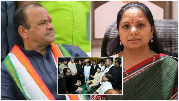 Remembering Chandrababu arrest Minister Komatireddy VenkatReddy harsh comments on Kavitha arrest