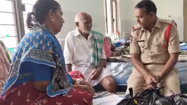 Son brutal attack on parents for property video viral inhumane incident in AP