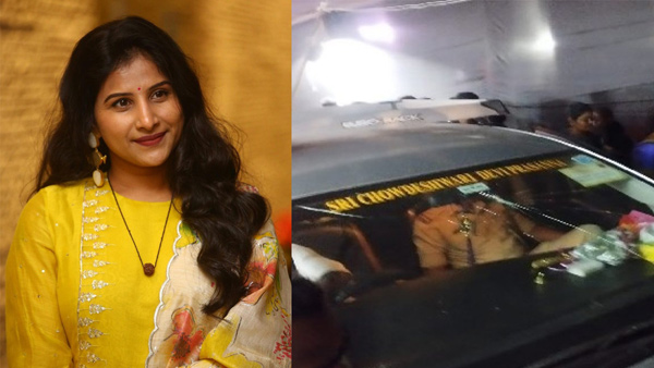 Singer Mangli car accident out of danger with minor injuries Singer Mangli car accident out of danger with minor injuries