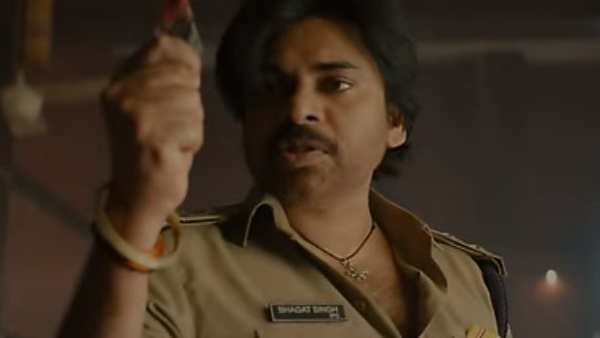 The teaser of Pawan Kalyan s latest movie Ustaad Bhagat Singh is out