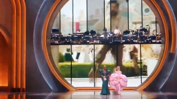 OSCAR 2024 Josh with Natu Natu song from RRR on Oscar stage today video viral OSCAR 2024 Josh with Natu Natu song from RRR on Oscar stage today video viral