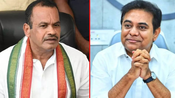 Minister Komatireddy Venkata Reddy challenges KTR