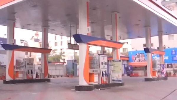Fuel pumps in Rajasthan wear a deserted look after the strike began