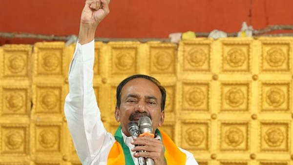 Etala rajender counter to komatireddy venkat reddy comments on bjp mlas Etala rajender counter to komatireddy venkat reddy comments on bjp mlas