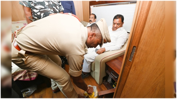 Police check KCR s vehicle as part of Model code of conduct