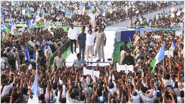 ys jagan all set for final siddham meeting in addanki tomorrow amid tdp-bjp-jansena tie-up
