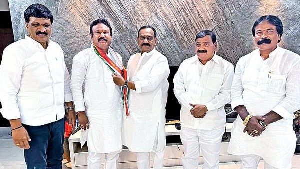 Secunderabad Cantonment BJP MLa candidate Sri Ganesh joins congress party amid bypoll
