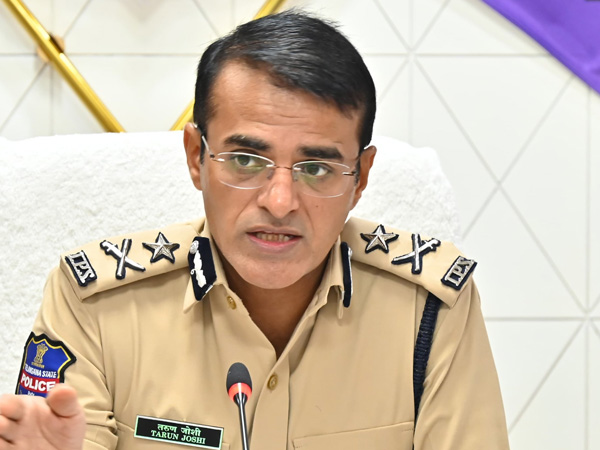 rachakonda cp tarun joshi press meet about the uppal match security arrangements
