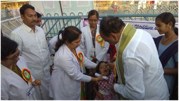 TTD TTD pulse polio for children in Tirumala tomorrow Devotees don t forget