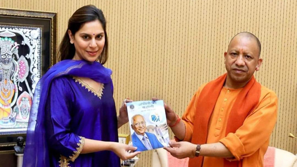 Upasana Konidela meets uttar pradesh cm yogi adityanath Upasana Konidela meets uttar pradesh cm yogi adityanath