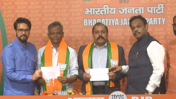 YSRCP MLA Varaprasad joins the BJP set to contest Tirupati Lok Sabha