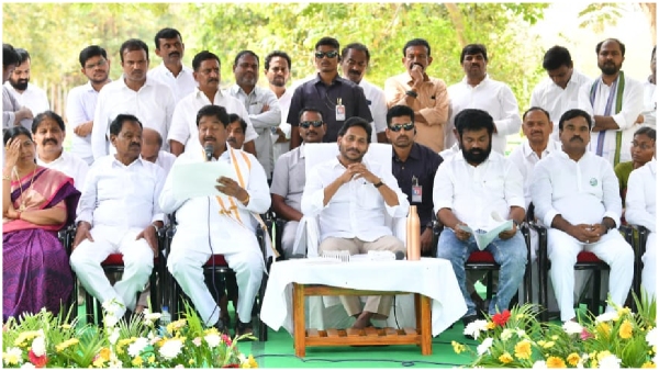 YS Jagan Announces his party contesting MP and MLA s Candidates final list at Idupulapaya