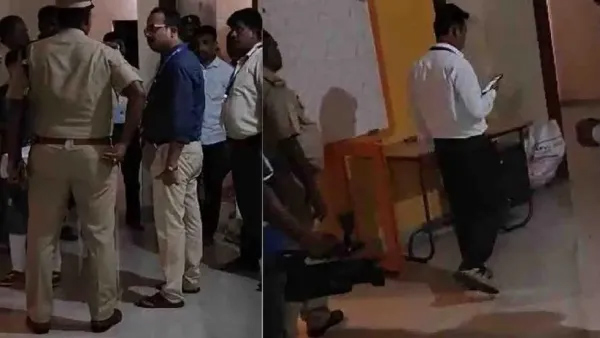 IT department officials seized Rs 18 crore cash from an apartment in Dharwada IT department officials seized Rs 18 crore cash from an apartment in Dharwada