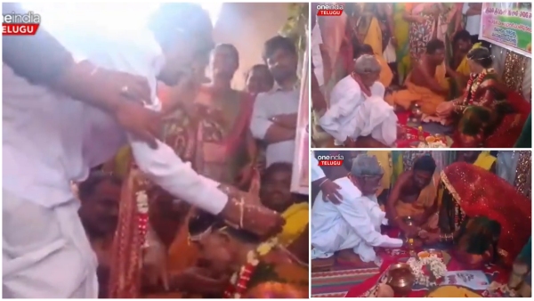 Grands children fullfilled their 70years old grandmother desire by doing again marriage to her Grands children fullfilled their 70years old grandmother desire by doing again marriage to her