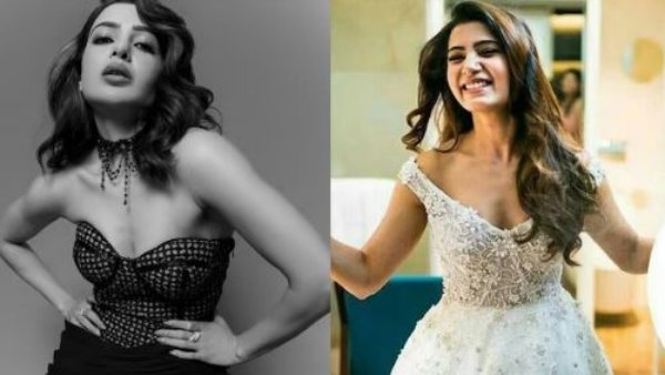 Samantha remodeling her wedding gown