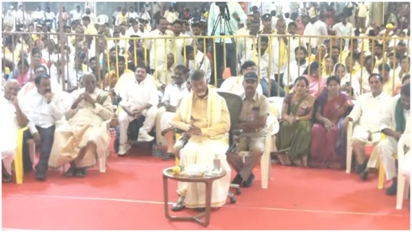 tdp ugadi celebrations- pandits reveal how many seats nda alliance winning in ap tdp ugadi celebrations- pandits reveal how many seats nda alliance winning in ap