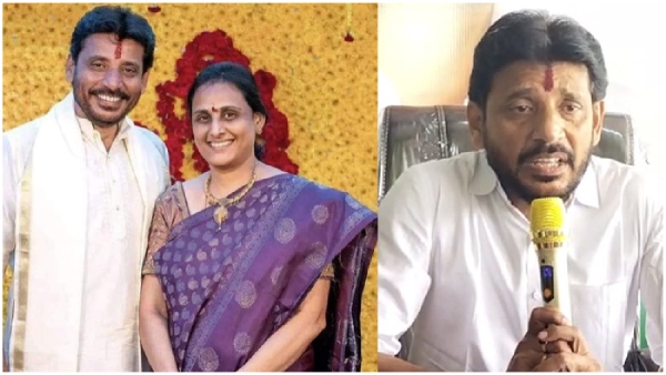 big relief to ap tdp chief atchannaidu rival duvvada srinivas as his wife withdraws nomination