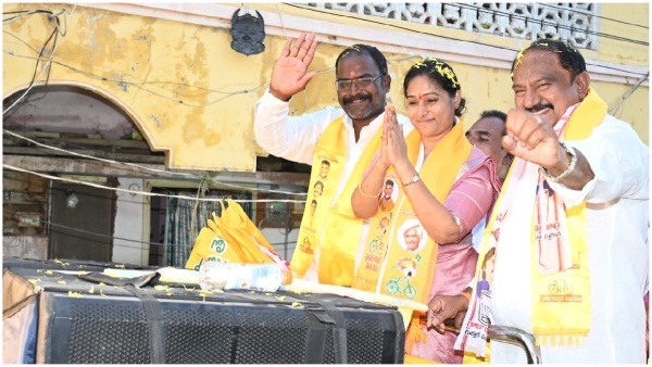 Vidadala Rajini new sketch becomes big trouble for NDA alliance in Guntur West Vidadala Rajini new sketch becomes big trouble for NDA alliance in Guntur West