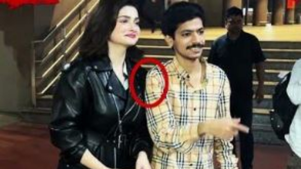 fan misbehave to heroine Prachi Desai at Airport