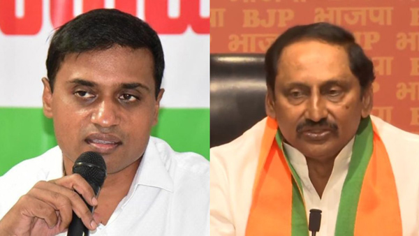 Big fight in Rajampet Peddireddy Vs Nallari direct war in elections impact district politics Big fight in Rajampet Peddireddy Vs Nallari direct war in elections impact district politics