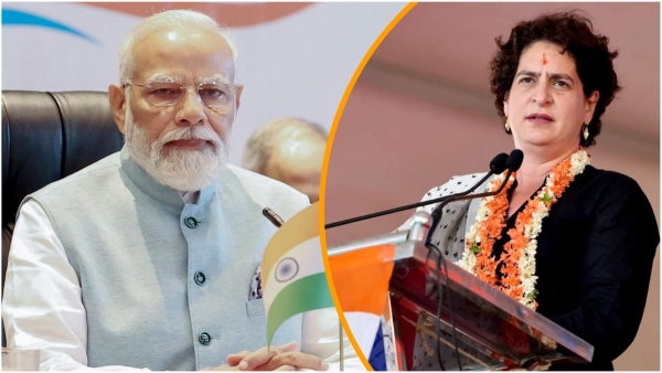 priyanka gandhi reminds mother sonia and grandmother indira s sacrifices to pm modi
