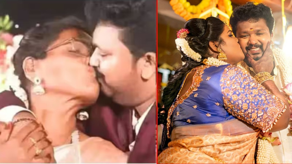 Comedian son-in-law who gave aunt a lip kiss at the reception