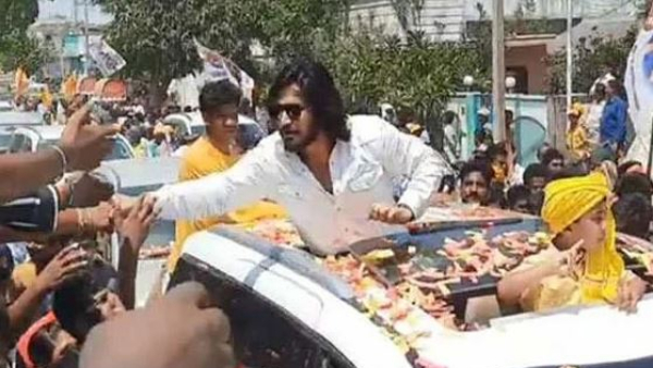 young hero nikhil support to tdp