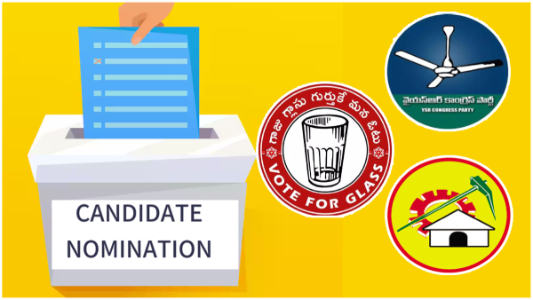 AP Telangana election battle Nominations starts from april 18th AP Telangana election battle Nominations starts from april 18th