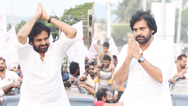 Power star Pawan Kalyan is campaigning for Lok Sabha elections on behalf of BJP in Karnataka