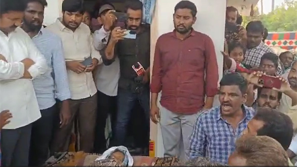 pensions distribution row touches peak as ysrcp versus tdp war at pensioner deadbody