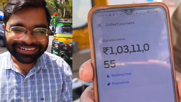 A 10 km Uber Auto ride in Bangalore costs Rs 1 03 11 055 bill received