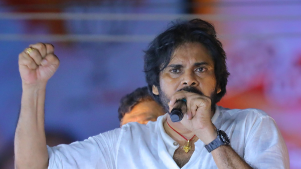 Pawan Kalyan election campaign cancelled due to health problems returned for Hyderabad