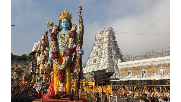 A grand Ugadi celebration was held at the Tirumala Srivari Temple A grand Ugadi celebration was held at the Tirumala Srivari Temple