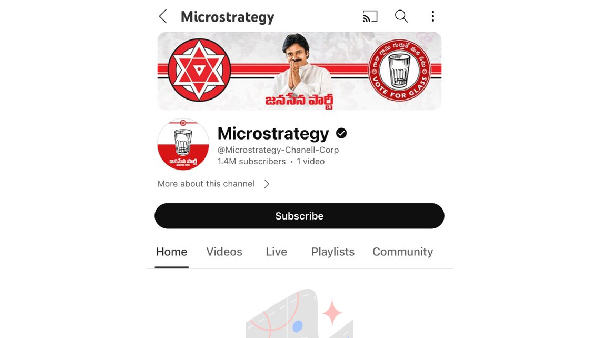 Janasena party official youtube channel hacked ahead of ap elections