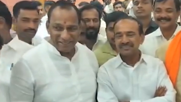 Ex minister Mallareddy U-turn on the comments of Etela Rajender