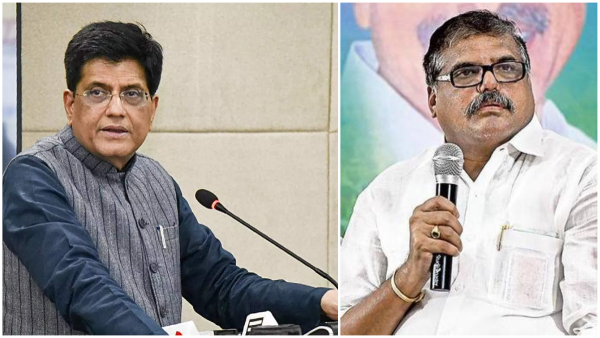 Botcha Satyanarayana lashes out at Union Minister Piyush Goel
