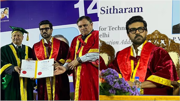who is that hero doesnt like ramcharan doctorate