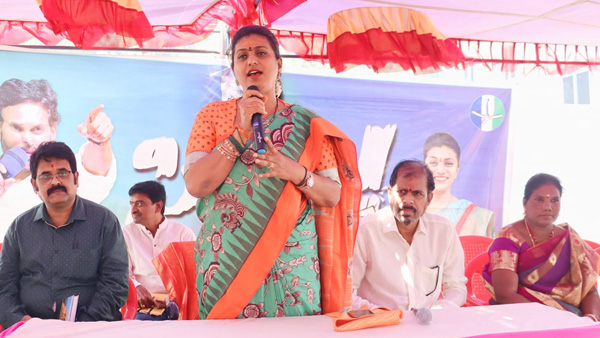 Andhra Pradesh Minister Roja is making many attempts to achieve a hat-trick in Nagiri
