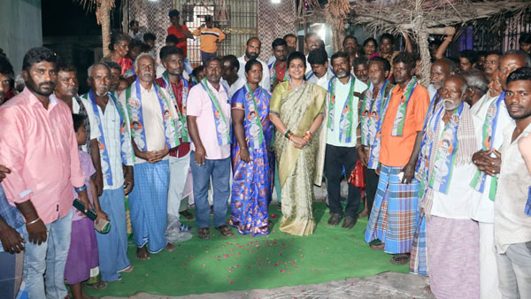 Andhra Pradesh Minister Roja is making many attempts to achieve a hat-trick in Nagiri