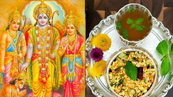 Sri Rama Navami Panakam and vadappu special to lord sri ram this is the reason Sri Rama Navami Panakam and vadappu special to lord sri ram this is the reason