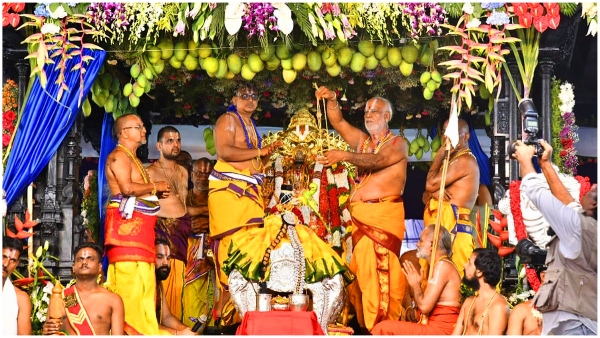 Sri Rama Navami performed on a grand note in the temple town of Bhadrachalam