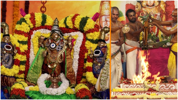 All Arjita Sevas were cancelled in Tirumala temple today