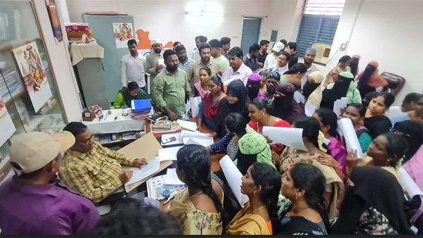 pro-ysrcp volunteers resignations in andhra as cec order against involvement in pensions delivery