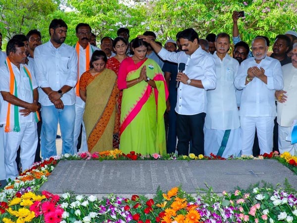 Lok Sabha elections 2024 YS Sharmila files nomination as Congress candidate from Kadapa