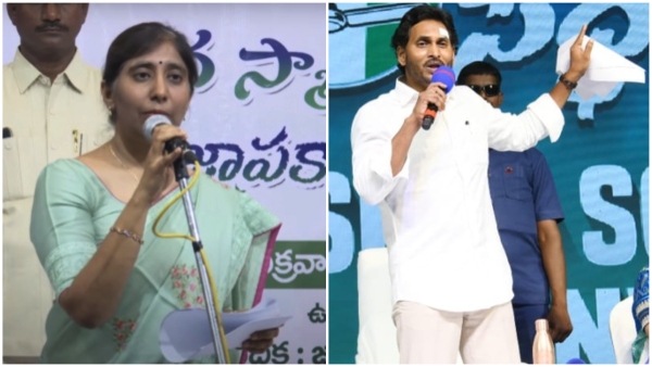 sister suneetha suggest ys jagan to remove bandage on stone wound