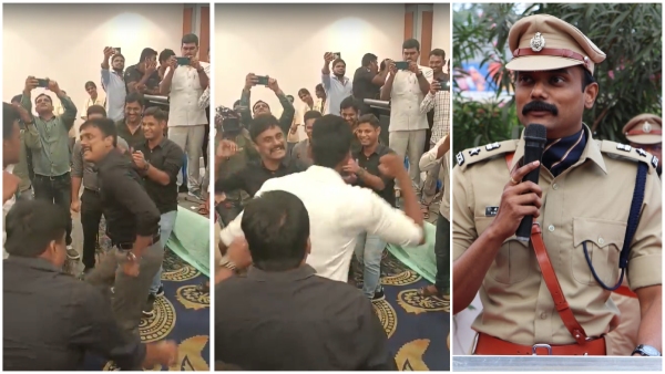 Lok sabha Polling success get together bhadradri Kottagudem SP super dance at private party